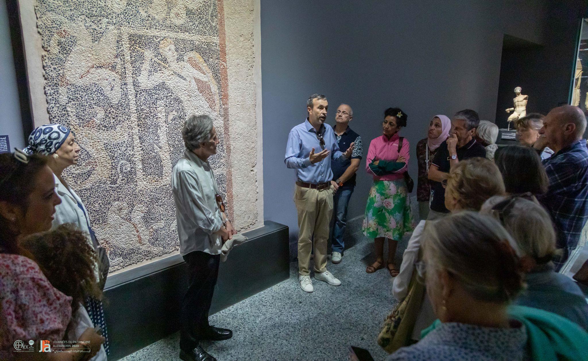 Exposition exceptionnelle au Musée gréco‑romain, élaborée par le CEAlex
